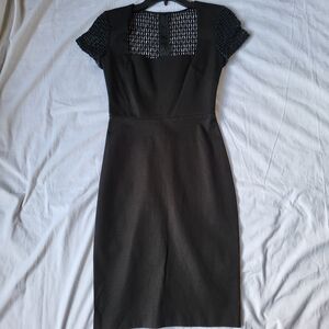 Roland Mouret For Banana Republic Black Dress Size 2